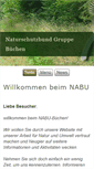 Mobile Screenshot of nabu-buechen.de