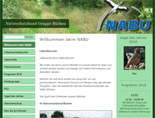 Tablet Screenshot of nabu-buechen.de